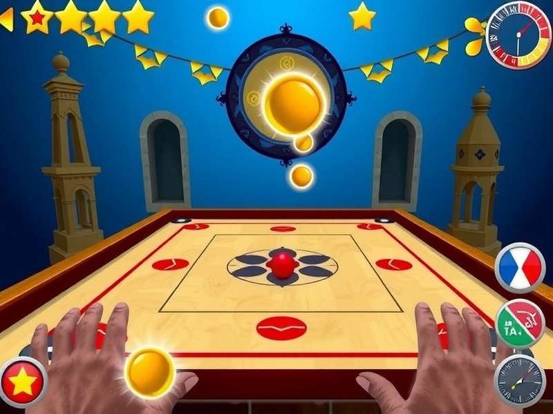 Carrom Rush Pro Game Screenshot
